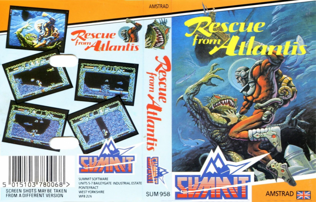 Rescue From Atlantis — box-texture (EU)