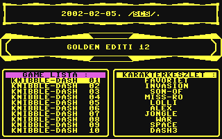 Golden Edition 12 — sstitle (WOR)