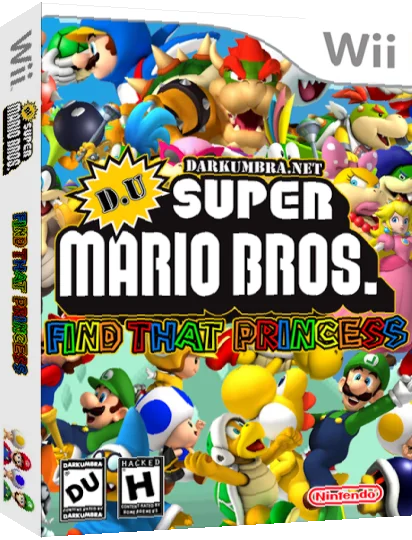 DU Super Mario Bros - Find That Princess — box-3D (US)