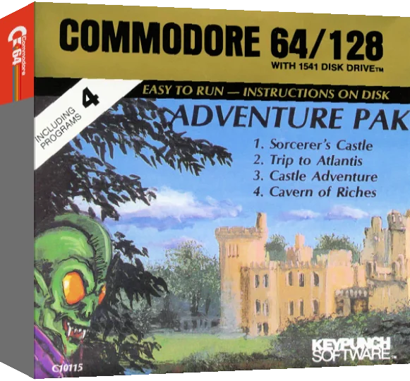 Castle Adventure — box-3D (US)