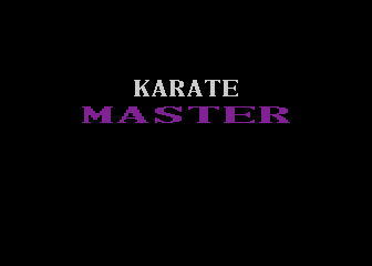 Karate Master — sstitle (WOR)