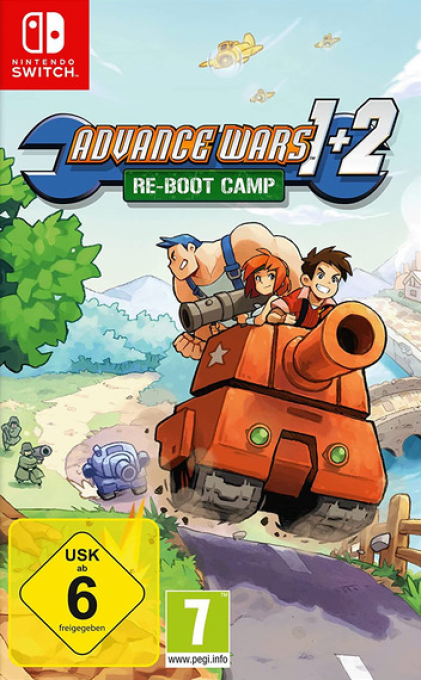 Advance Wars 1+2 - Re-Boot Camp — box-2D (DE)