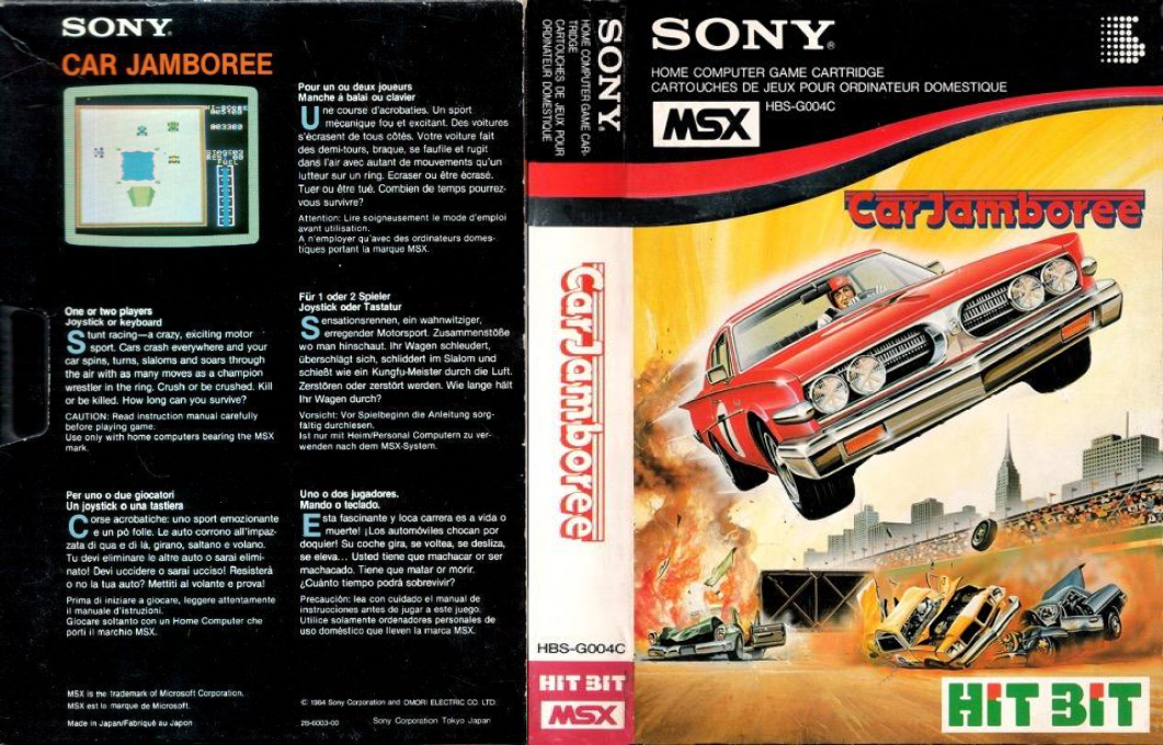 Car Jamboree — box-texture (EU)
