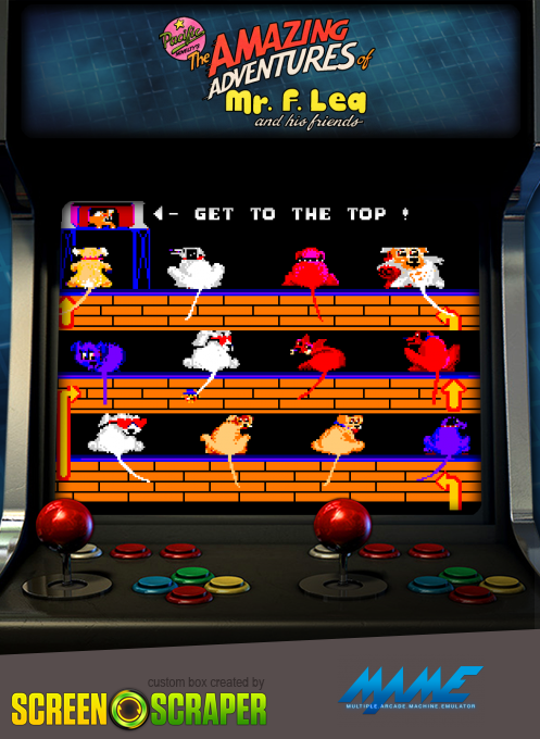 Amazing Adventures Of Mr. F. Lea, The — box-2D (SS)
