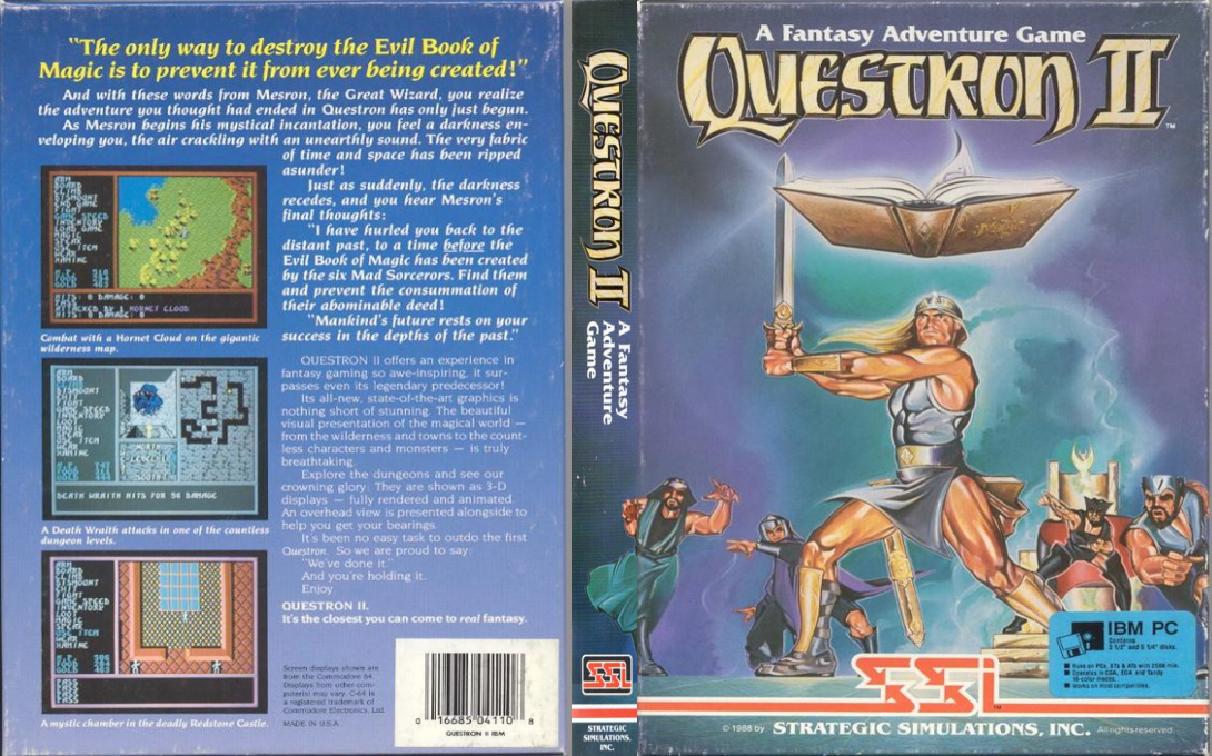 Questron 2 — box-texture (US)