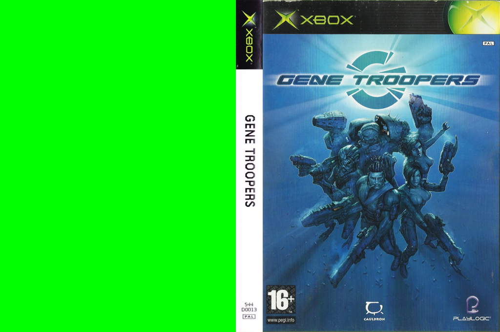Gene Troopers — box-texture (EU)