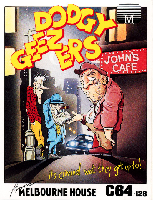 Dodgy Geezers box art