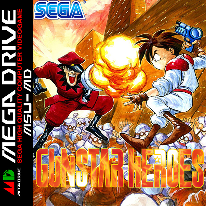 Gunstar Heroes box art
