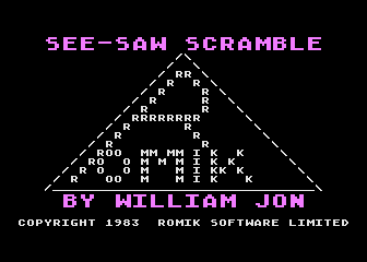 See-saw Scramble — sstitle (WOR)