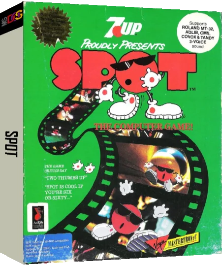 Spot - The Computer Game! — box-3D (US)