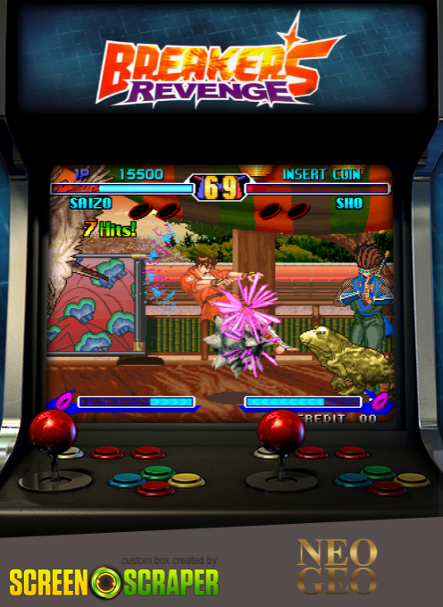 Breakers Revenge — box-2D (SS)