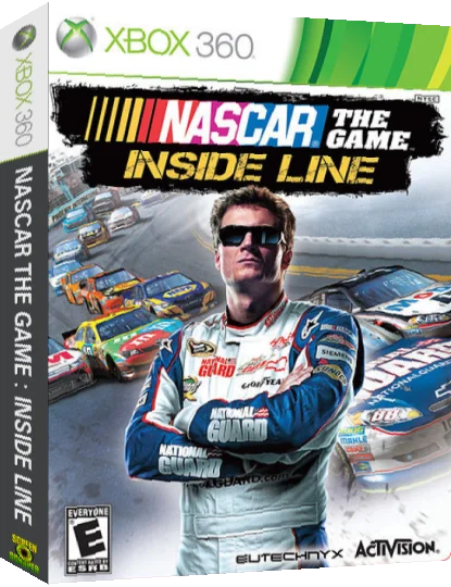 NASCAR the Game - Inside Line — box-3D (US)