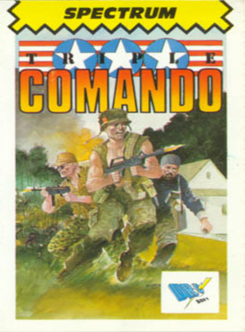 Triple Comando box art