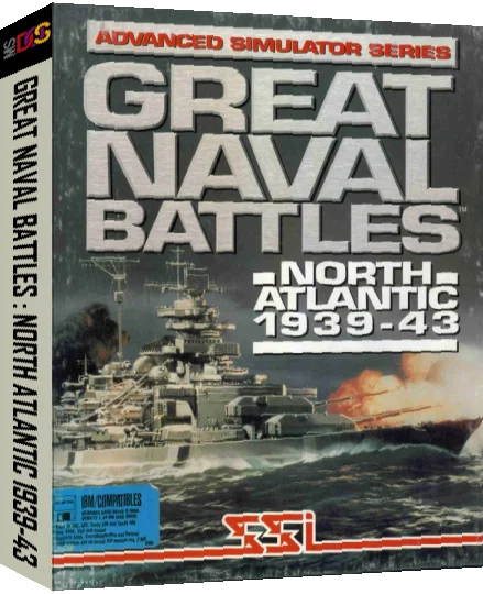 Great Naval Battles - North Atlantic 1939-43 — box-3D (US)