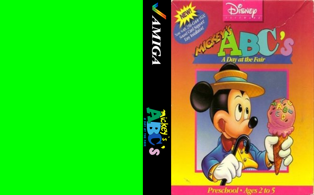 Mickey ABC - Une Journee a la Fete — box-texture (WOR)
