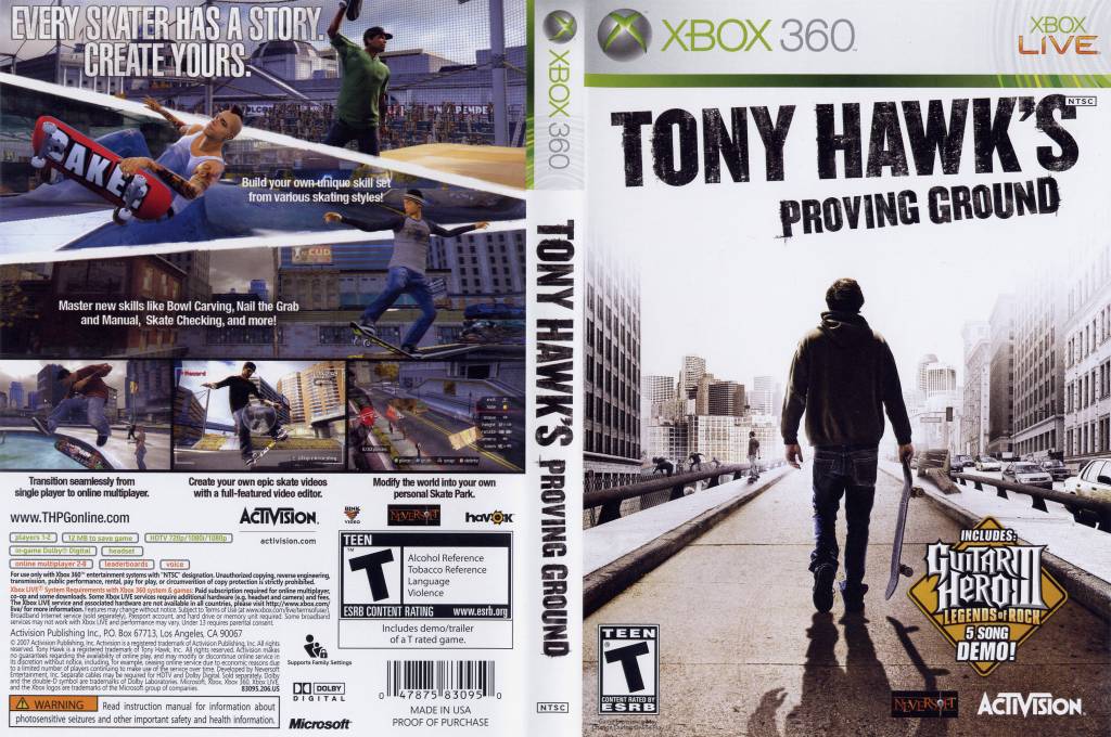 Tony Hawk's Proving Ground — box-texture (US)