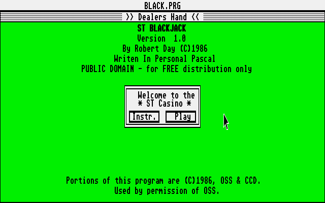 ST Blackjack — sstitle (WOR)