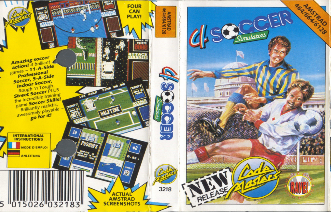 4 Soccer Simulators — box-texture (EU)