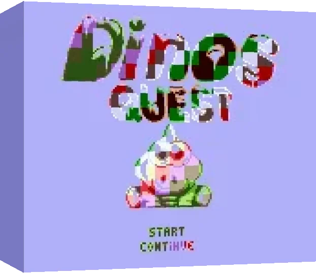 Dino's Quest — box-3D (WOR)