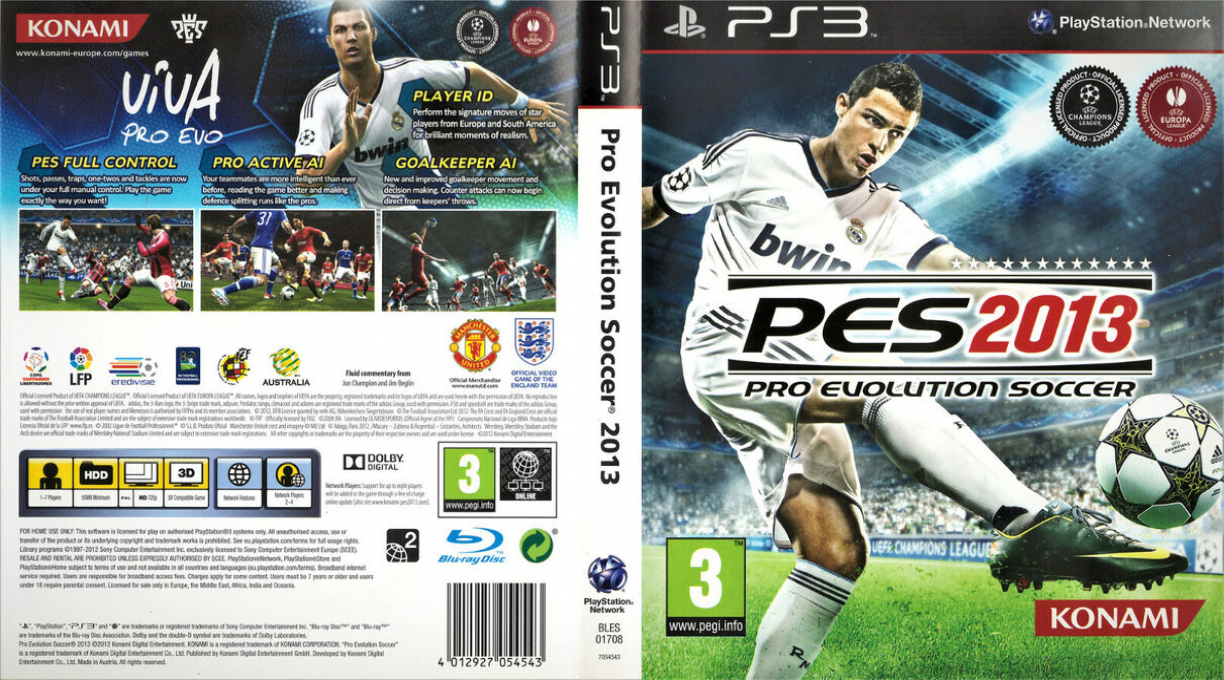 PES 2013 - Pro Evolution Soccer — box-texture (EU)