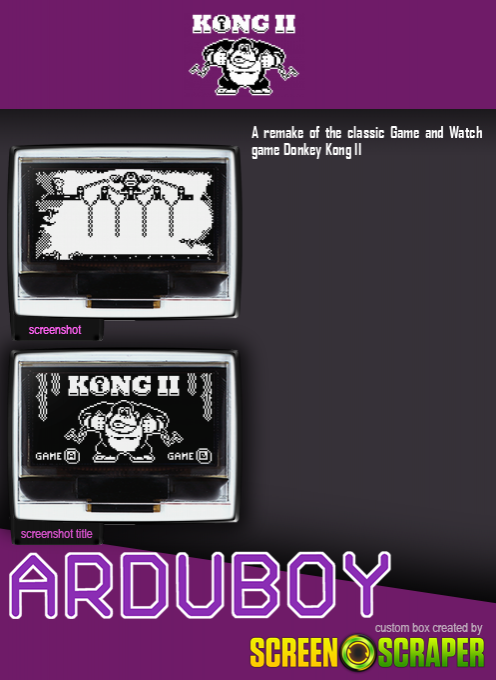 Kong II — box-2D-back (SS)