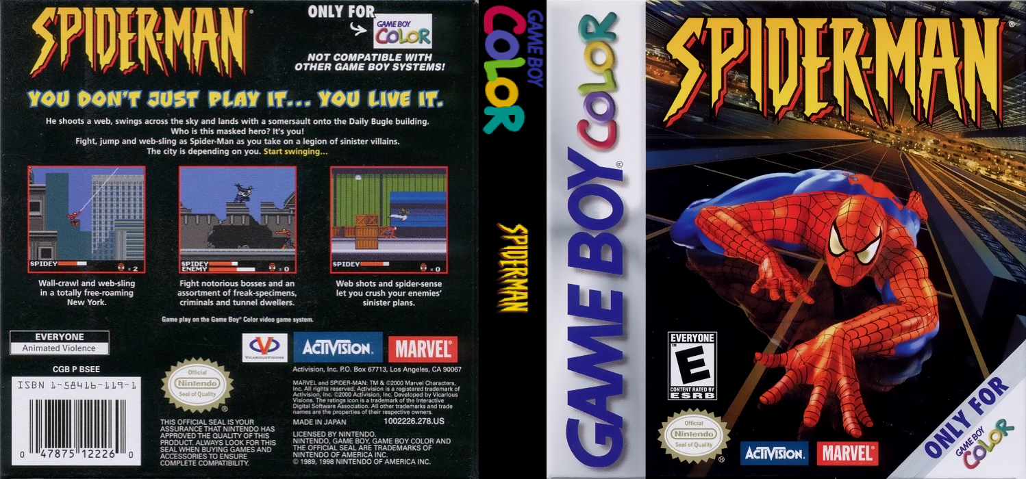 Spider-man — box-texture (US)