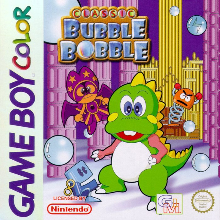 Classic Bubble Bobble — box-2D (EU)
