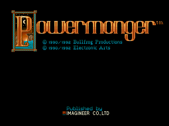 PowerMonger — sstitle (JP)