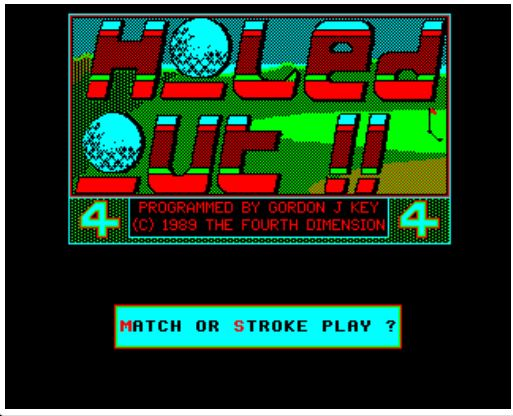 Holed Out — sstitle (WOR)