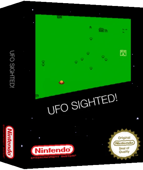 UFO Sighted! — box-3D (SS)