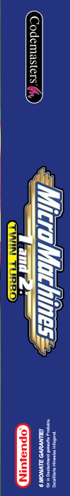 Micro Machines 1 And 2 - Twin Turbo — box-2D-side (US)