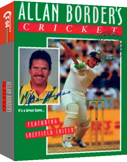 Allan Border's Cricket — box-3D (WOR)