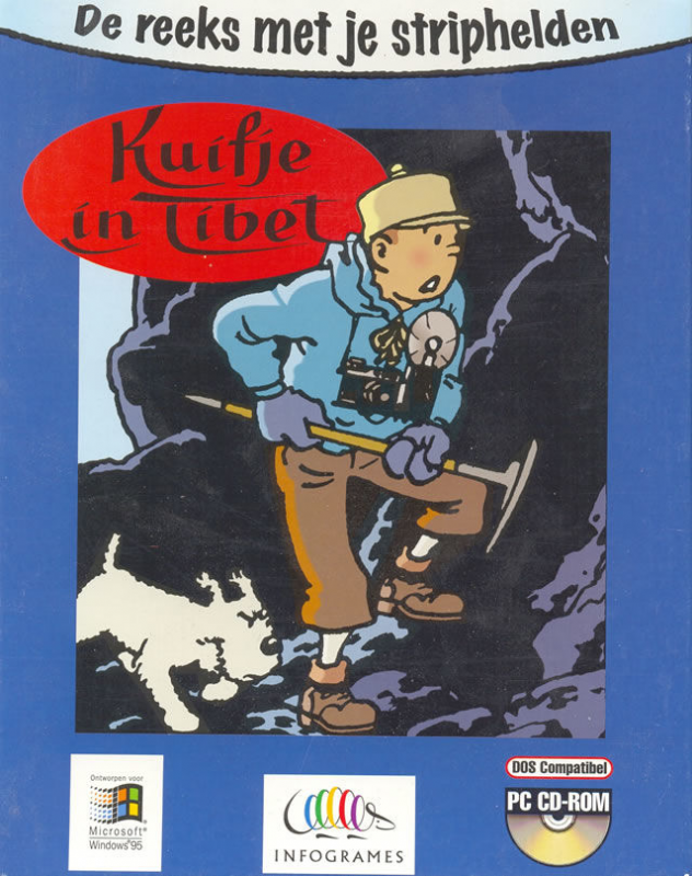 Tintin in Tibet — box-2D (NL)