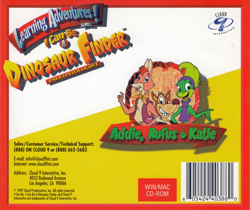 I Can Be a Dinosaur Finder — box-2D-back (US)