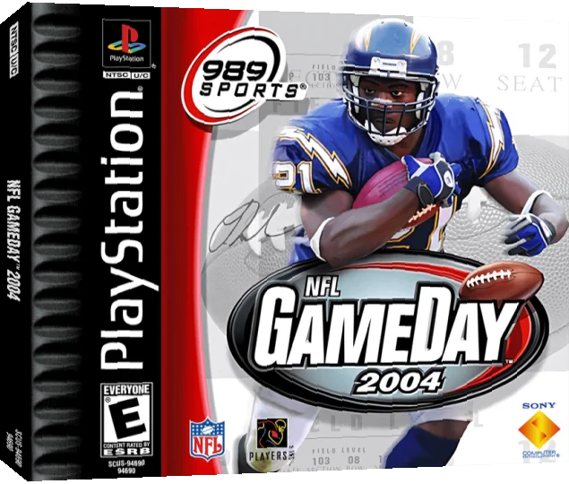 NFL GameDay 2004 — box-3D (US)
