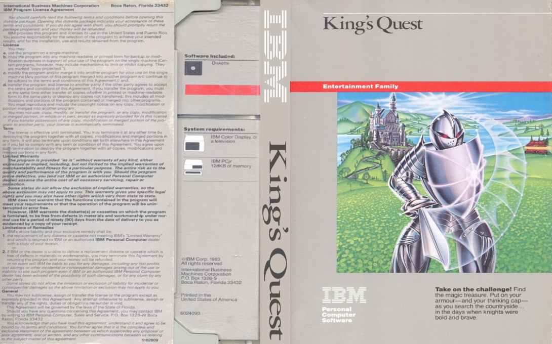 King's Quest — box-texture (US)