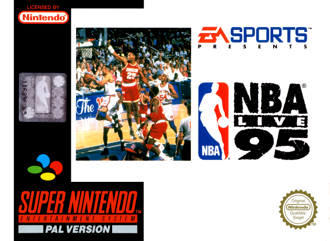 Nba Live 95 — box-2D (DE)