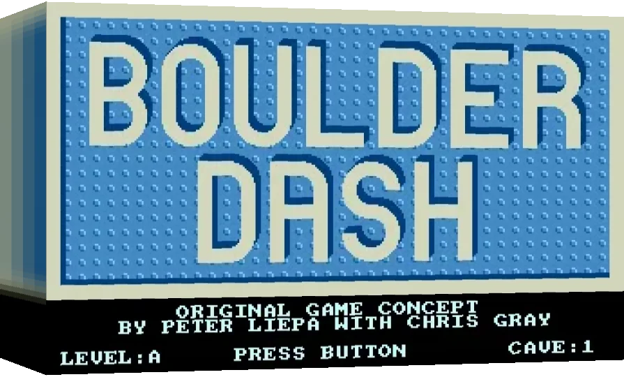 Boulder Dash Remake — box-3D (WOR)