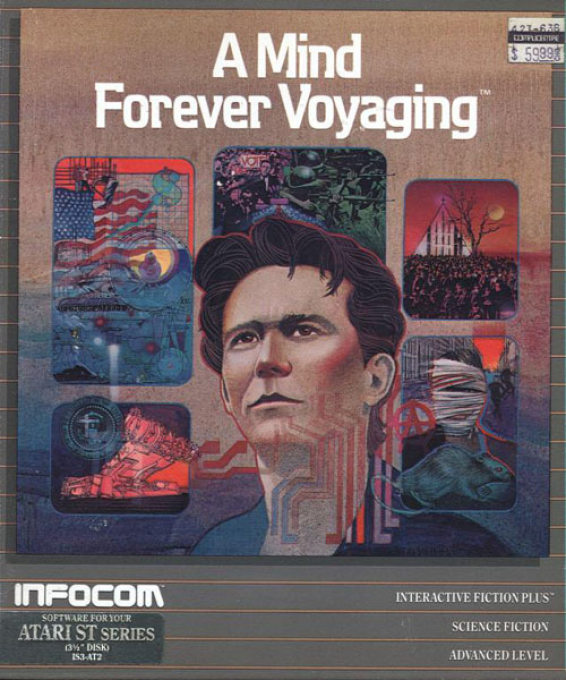 Mind Forever Voyaging, A box art