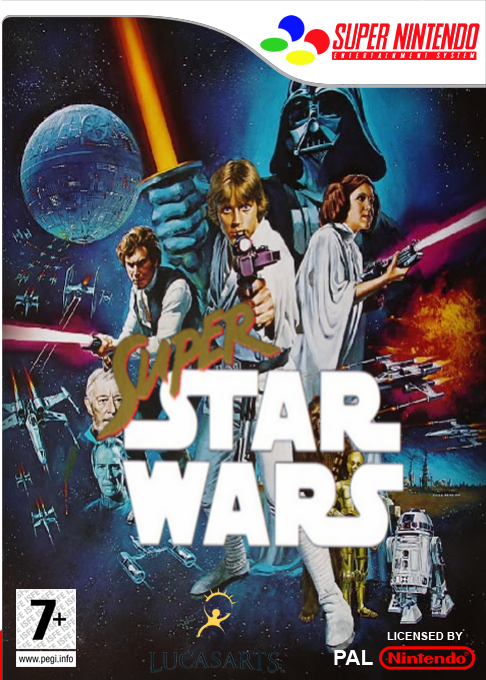 Super Star Wars — box-2D (FR)