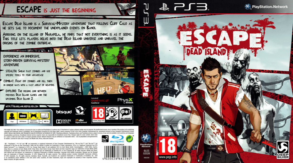 Escape Dead Island — box-texture (EU)
