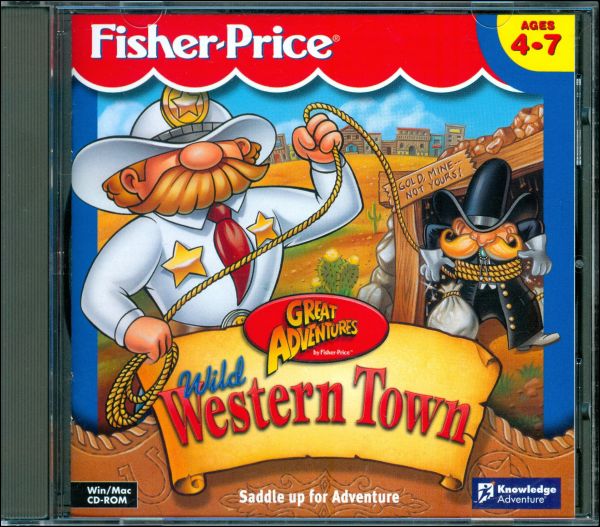 Fisher-Price Great Adventures: Wild Western Town box art