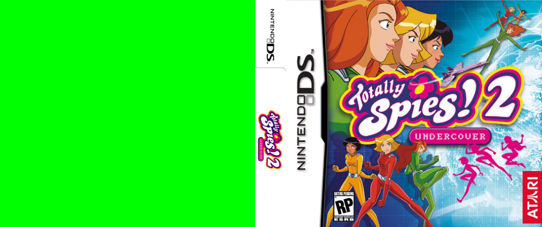 Totally Spies! 2 - Undercover — box-texture (US)