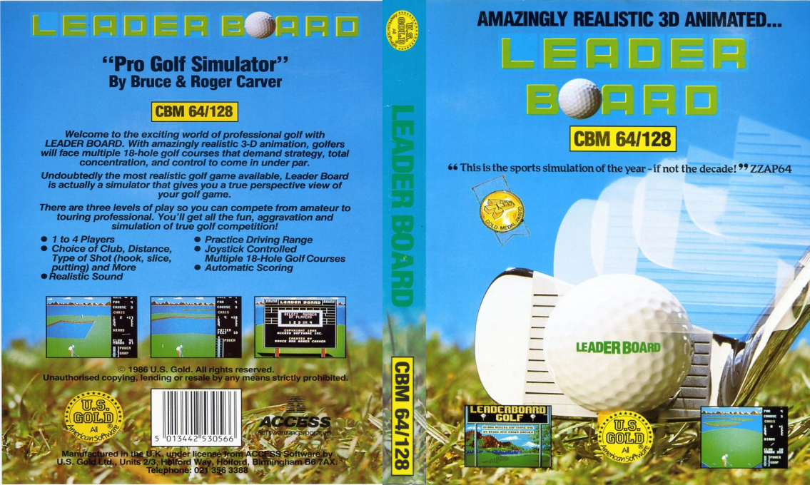 Leaderboard Golf — box-texture (EU)