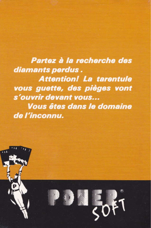 Diamants De La Peur, Les — box-2D-back (FR)