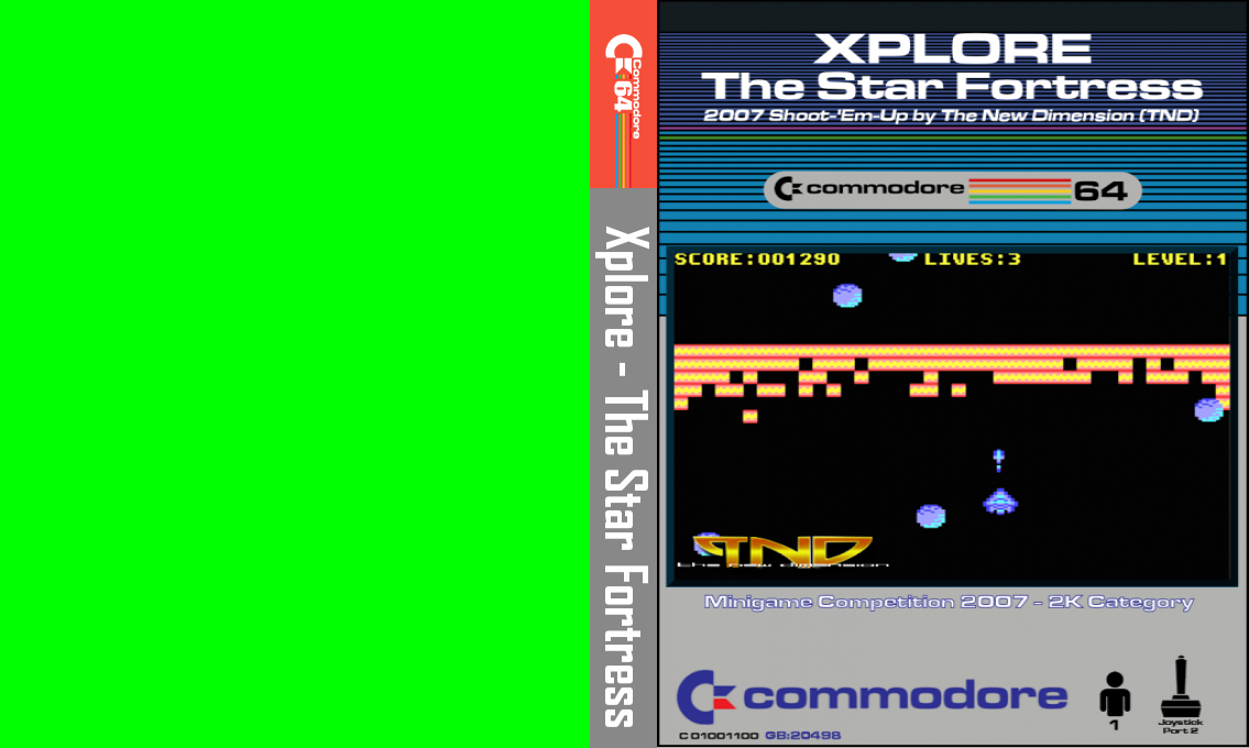XPLORE : The Star Fortress — box-texture (CUS)