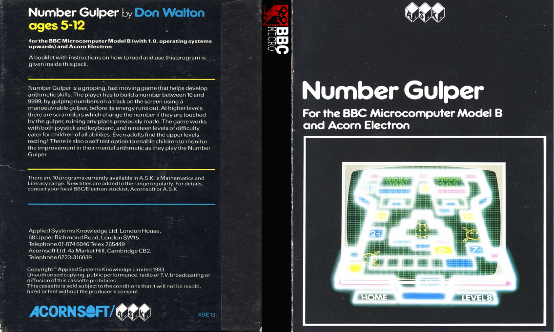 Number Gulper — box-texture (EU)