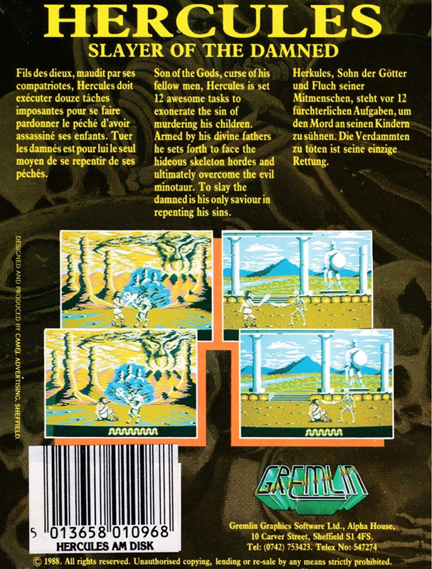 Hercules - Slayer Of The Damned — box-2D-back (EU)