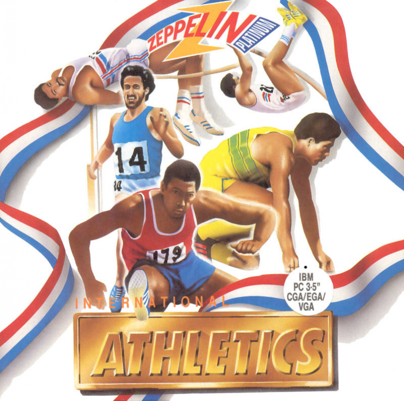 International Athletics box art