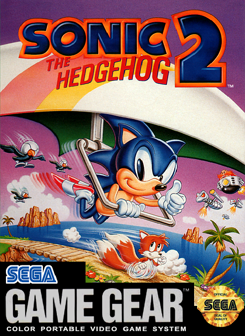 Sonic The Hedgehog 2 box art